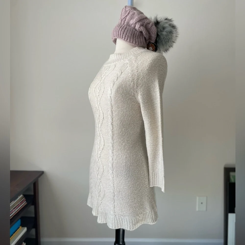 LOFT Tunic Style Knitted Sweater - Picture 3 of 12